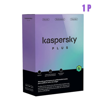 Kaspersky Plus 2023 - 1 An - 1 Appareil -
