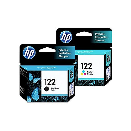 Hp Pack Cartouche 122 NOIR + 122 COULEUR