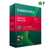 Kaspersky Internet Security - 1 An - 10 Appareil