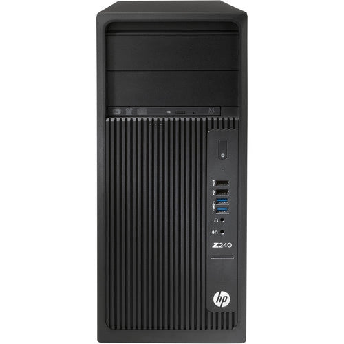 HP Workstation Z240 Intel Xeon E3-1225 v5 / 16GB DDR4 / 512GB SSD / 1TB HDD /NVIDIA QUADRO M2000 4G (Remis à neuf)