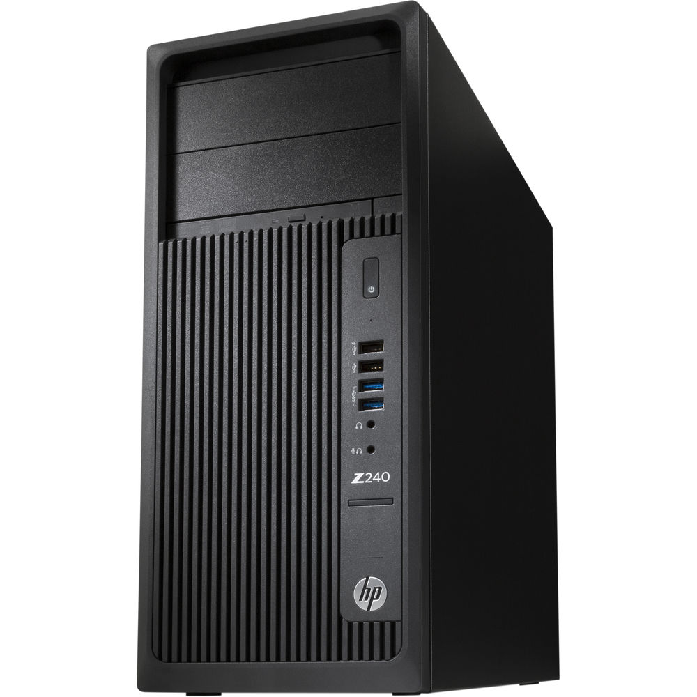 HP Workstation Z240 Intel Xeon E3-1225 v5 / 64GB DDR4 / 1TB SSD / 3TB HDD /NVIDIA QUADRO M4000 8G (Remis à neuf)