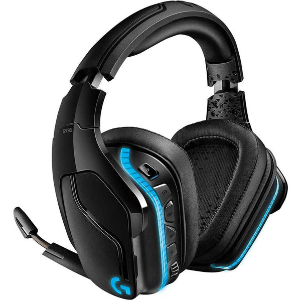 Forev G97 RVB Casque de jeu câblé lumineux avec micro, Spec: 7.1