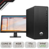 HP Pro 300 G6 Complet, Core i5-10éme, 4GB de Ram, 1To HDD, FreeDOS, Moniteur HP P22V G4 Full HD 21.5