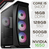 PC GAMER i5 9400F / 16GB DDR4 / 128GB SSD + 500GB HDD / NVIDIA GTX 1650