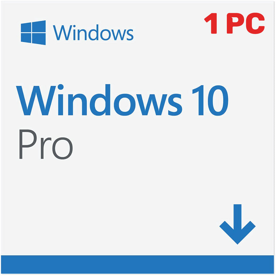 Microsoft Windows 10 Professional Key (32/64 Bit) - Original Clé de Licence - 100% authentique - Livraison 2-6h par E-mail