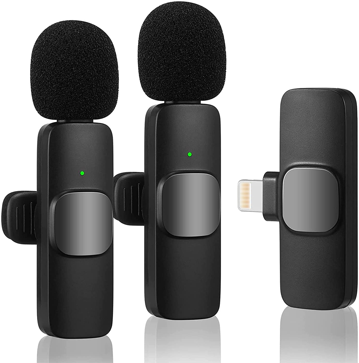 Microphone double sans fil K9 pour Type-C – Ordicaz